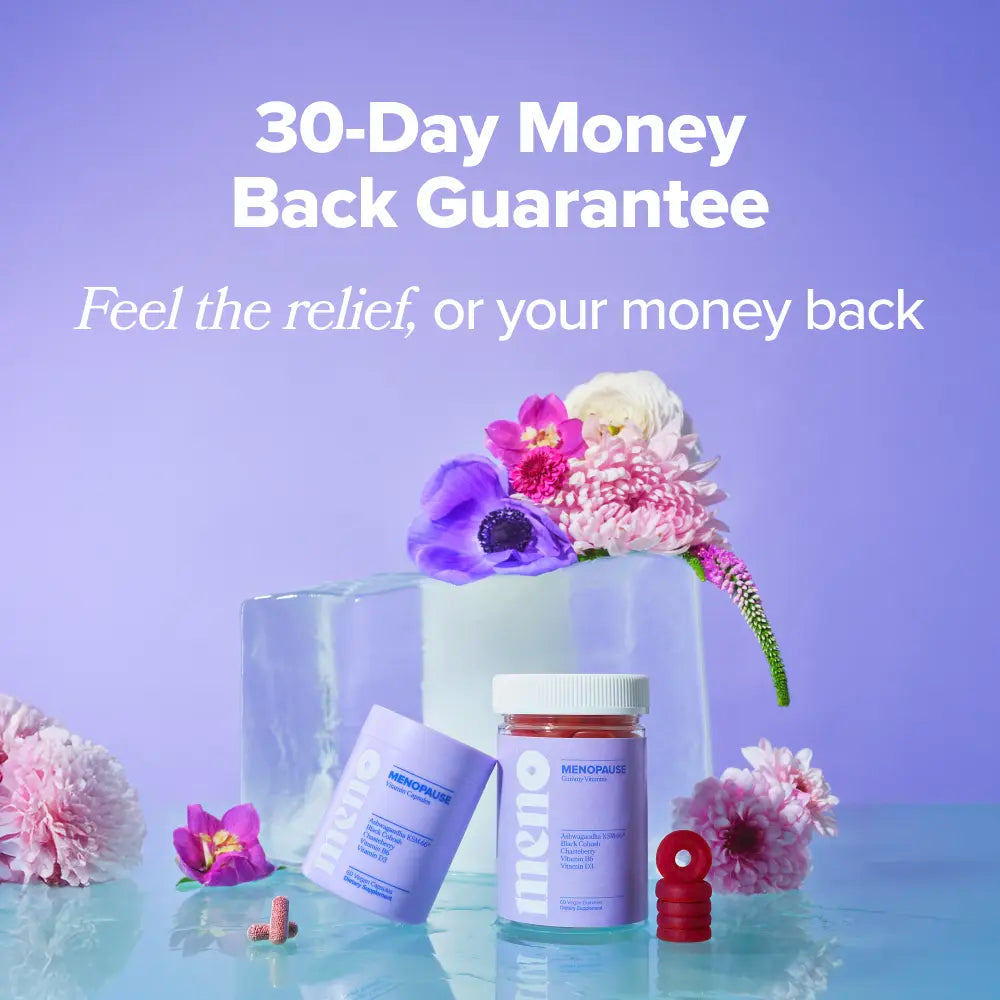 Natural Menopause Relief with Black Cohosh & Ashwagandha - Support Mood, Sleep & Comfort