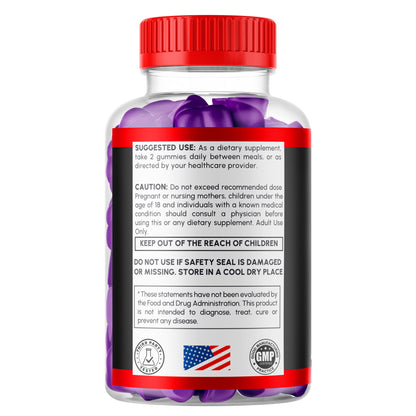 (5 Pack) Alpha Bites Male Gummies for Men Performance Alphabites (300 Gummies)