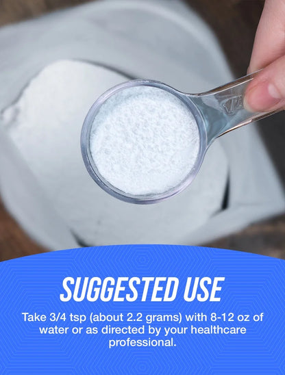 Bulksupplements Magnesium Glycinate Powder - Magnesium Supplement, Easily Absorbed, Unflavored, 2.2G per Serving, 1Kg (2.2 Lbs)