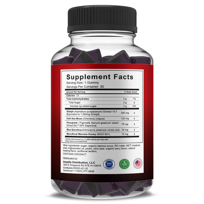 (3 Pack) Alpha Labs Gummies Alphalabs Maximum Performance Gummy (180 Gummies)