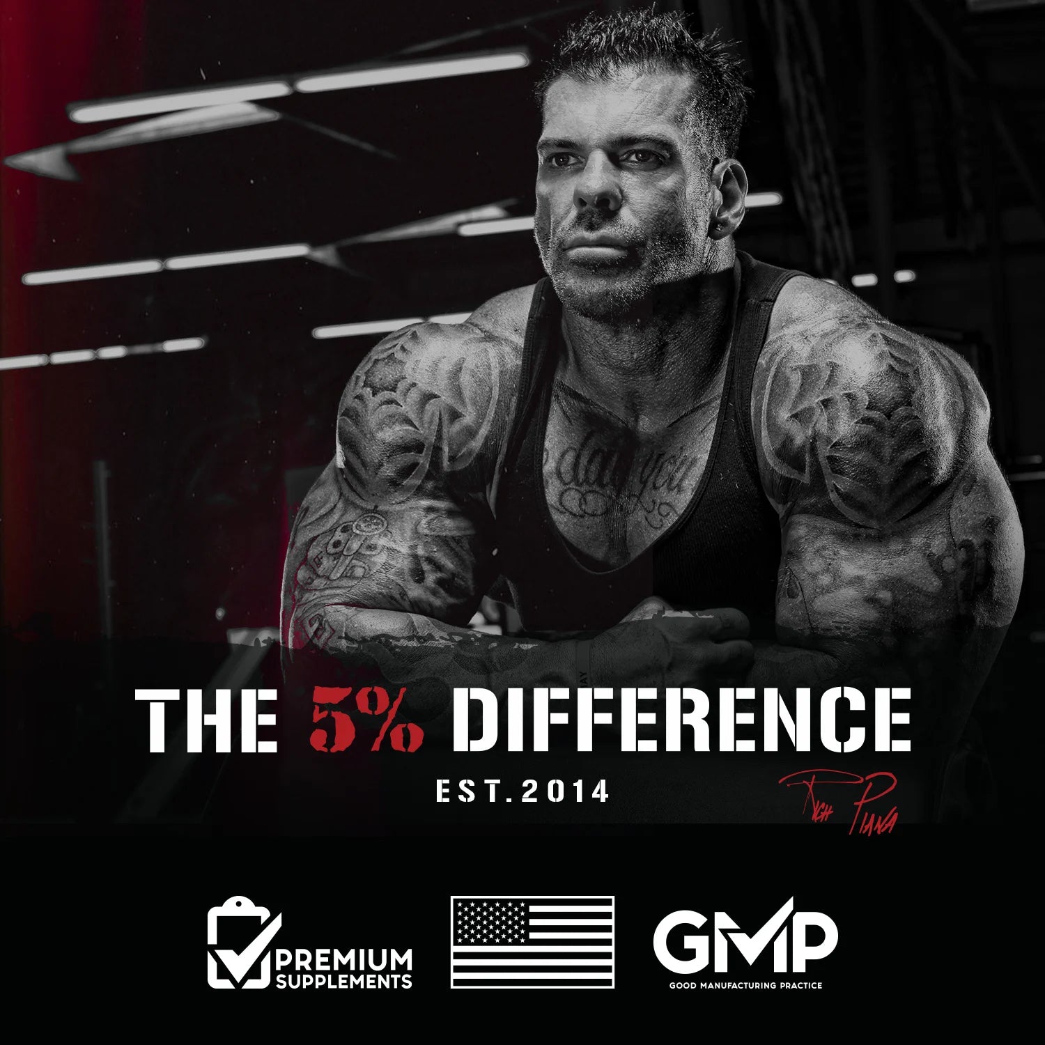 Rich Piana Knocked Out Natural Sleep Aid | Post-Workout Recovery & Deep Sleep Supplement | 6.3 Oz, 30 Servings (Honey Lemon Tea)