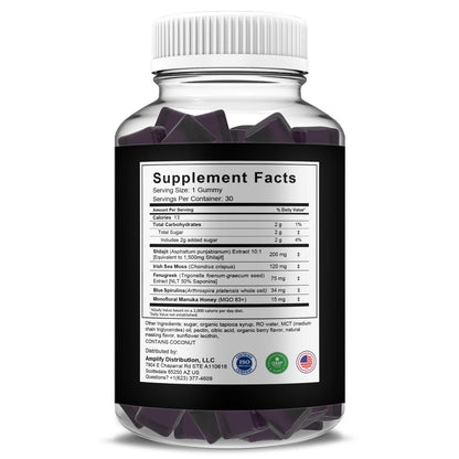 Alpha Ignite Gummies, Alphaignite Maximum Performance (1 Month Supply)