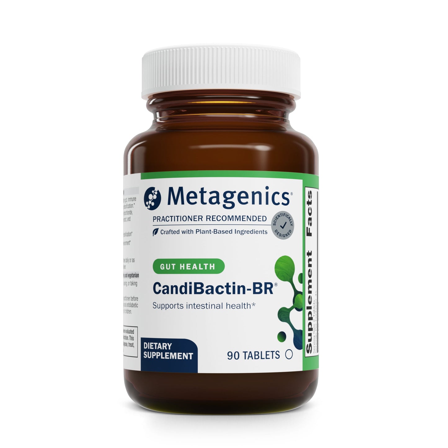 Candibactin-Br - Concentrated Berberine for Intestinal Support* - with Berberine, Oregon Grape & Coptis Root Extract - Gut Health Supplements* - Gluten-Free - Vegetarian - 90 Tablets
