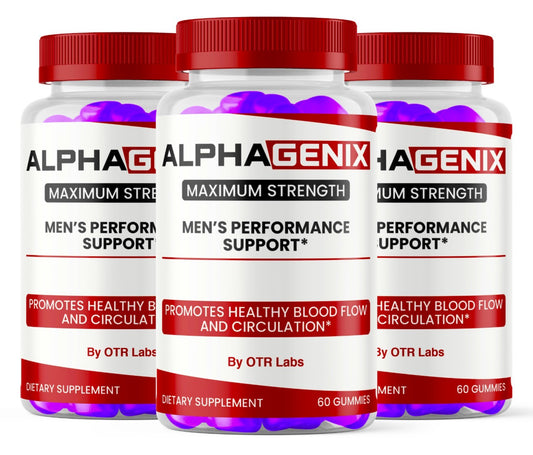 Alpha Genix Gummies, Alphagenix Male Performance Gummies Male Blood Flow 180CT