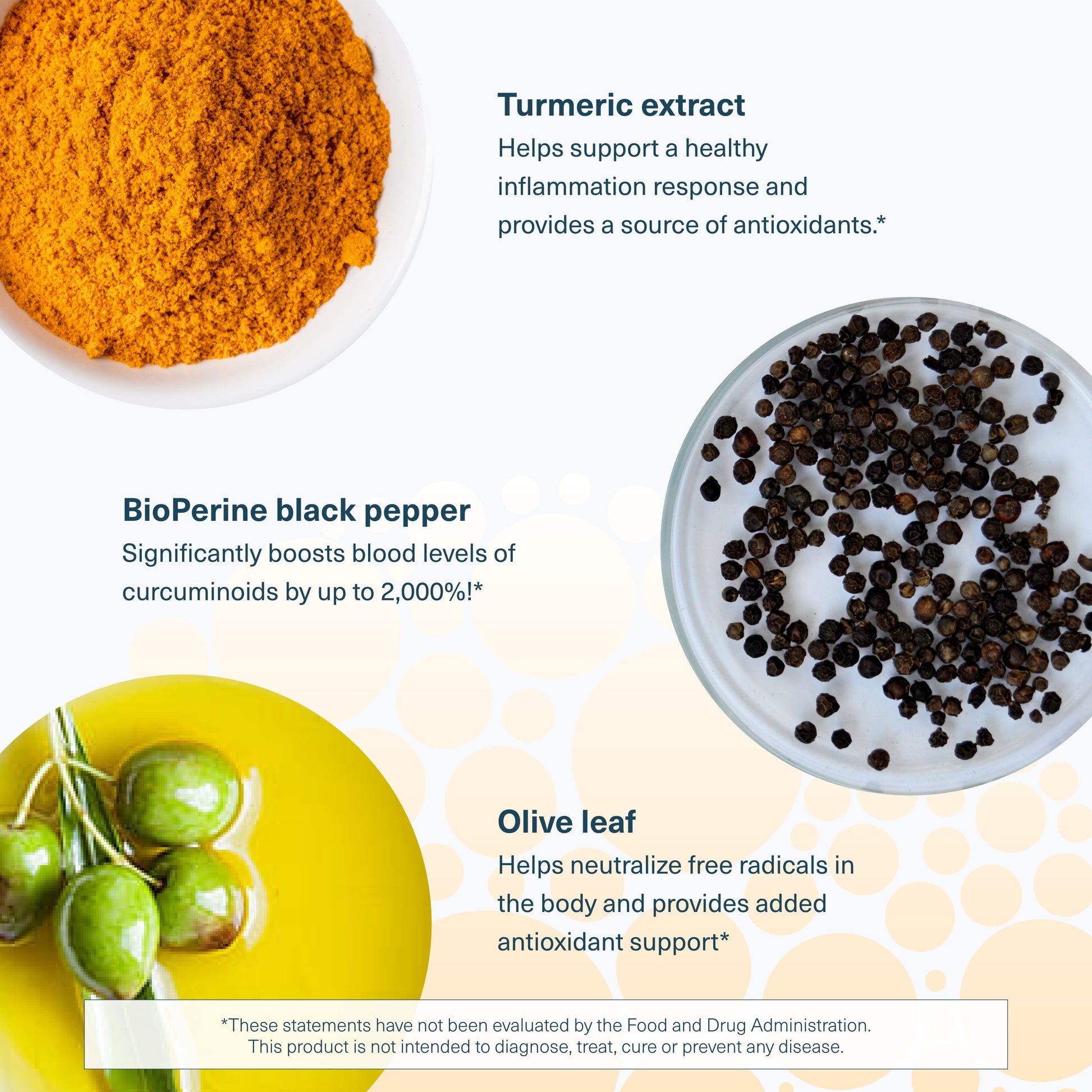 Turmeric Curcumin Supplement with Black Pepper Bioperine, Powerful Antioxidant Properties for Joint & Healthy Inflammation Support, 60 Tablets