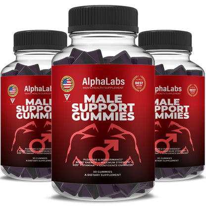 (3 Pack) Alpha Labs Gummies Alphalabs Maximum Performance Gummy (180 Gummies)