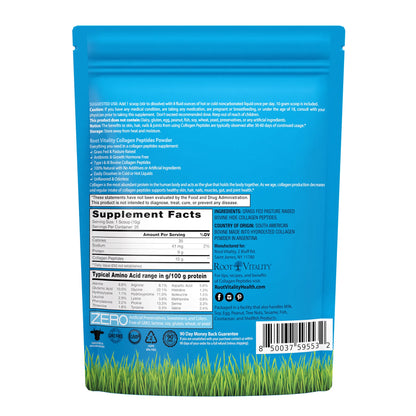 Collagen Peptides Powder - Collagen Supplements for Hair, Skin, Nails & Joints, 200G