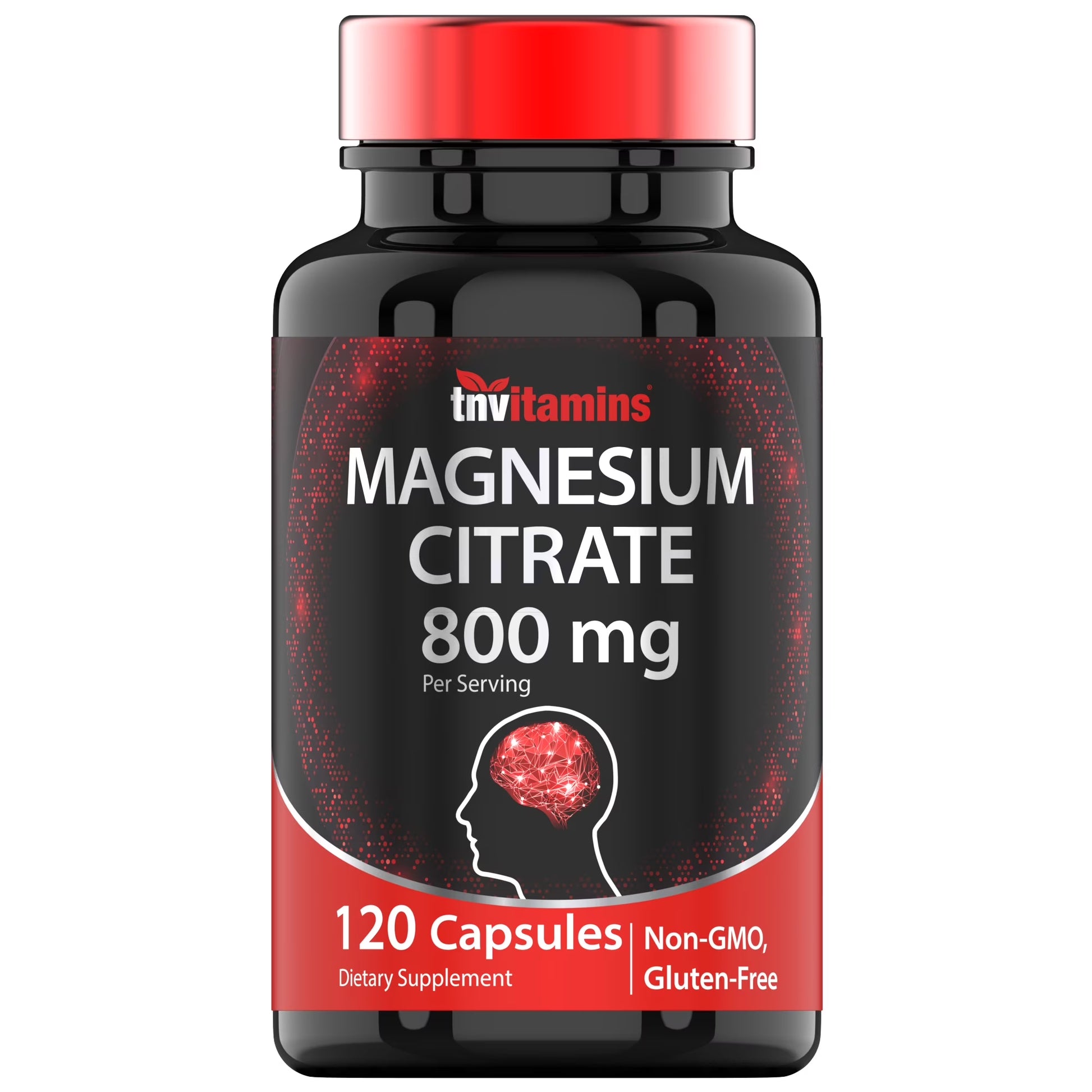 Magnesium Citrate 800Mg - Highly Absorbable, 120 Capsules