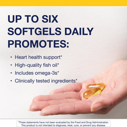 Omegagenics EPA-DHA 500 - High Potency - Supports Cardiovascular Health* - Fish Oil EPA DHA - Purity & Quality Tested - Non-Gmo & Gluten-Free - 240 Count